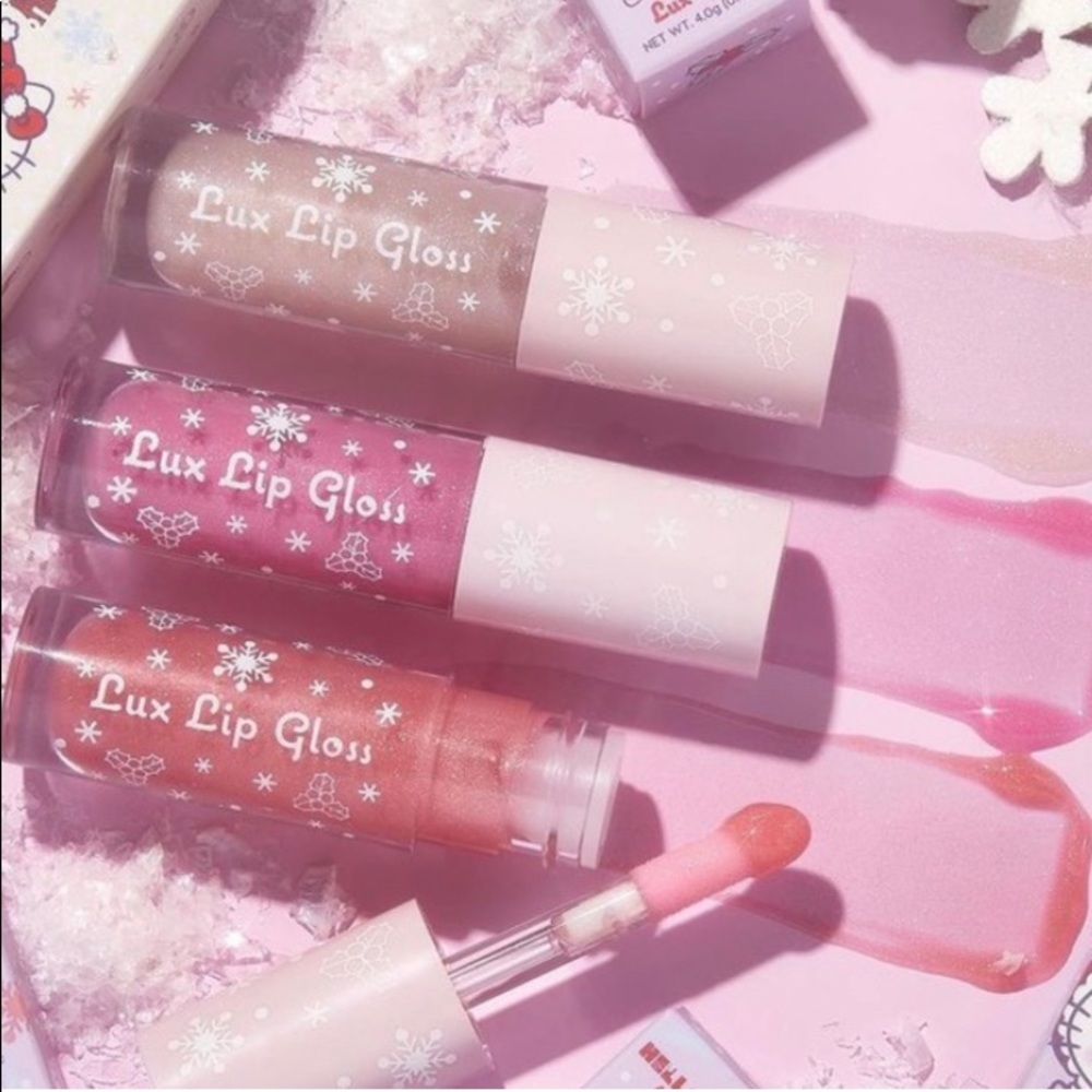 Hello Kitty limited edition COLOURPOP collaboration. 3 in one package